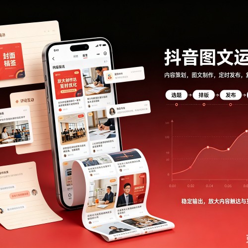 昆玉抖音图文代运营服务